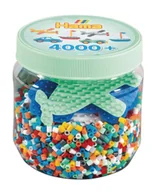 Prace ręczne dla dzieci - Hama, Zestaw 4000 koralików do prasowania Hama Midi w tubie - miniaturka - grafika 1