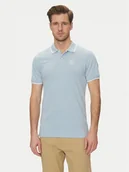 Koszulki męskie - Blend Polo 20708180 Błękitny Regular Fit - miniaturka - grafika 1