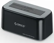 Obudowy i kieszenie na dyski twarde - Stacja dokująca do dysku 2,5"/3,5" SATA HDD/SSD - czarna - miniaturka - grafika 1