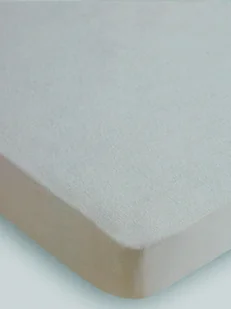 Prześcieradło nieprzemakalne 180x200 Coral białe ochraniacz wodoodporny - Prześcieradła - miniaturka - grafika 1