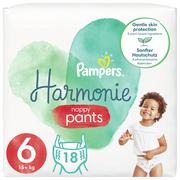 Pieluchy - Pampers pieluchomajtki Pants Harmonie rozmiar 6 18 pieluch 15kg+ - miniaturka - grafika 1