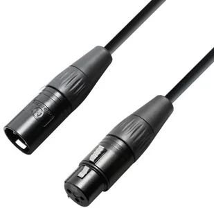 Adam Hall 4 Star Krystal Edition Przewód, kabel mikrofonowy OCC XLR żeński / XLR męski 5 m K4KMMF0500 - Akcesoria do nagłośnienia - miniaturka - grafika 1