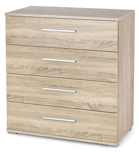 Komoda z szufladami Kaloe C4 - dąb sonoma - Komody Komoda z szufladami Kaloe C4 - dąb sonoma - Komody - miniaturka - grafika 1