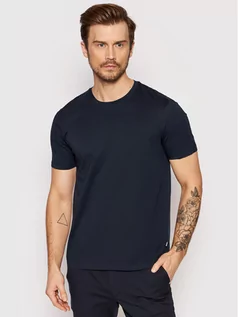 Koszulki męskie - Hugo Boss T-Shirt Tessler 150 50468395 Granatowy Slim Fit - grafika 1