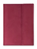 Planery - Notes książkowy zapinany A5 CZERWONY FOGI (kratka linie kropki czysty) - miniaturka - grafika 1