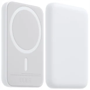 SZYBKI POWERBANK INDUKCYJNY DO MAGSAFE 12 13 14 15 MINI BEZPRZEWODOWY 5000 - Powerbanki - miniaturka - grafika 1