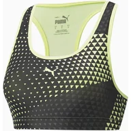 Biustonosze - Biustonosz sportowy 4Keeps Graphic Mid Impact Bra Puma - miniaturka - grafika 1