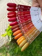 Lakiery hybrydowe - Lakier hybrydowy F.O.X gel-polish gold Spectrum 112, 7 ml - miniaturka - grafika 1