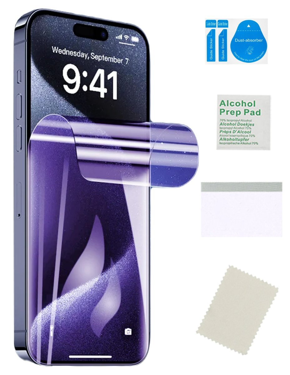 Folia ochronna anti-blue do APPLE IPHONE 16 mocna trwała szkło nie pęka TPU