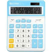Kalkulatory - Kalkulator ELEVEN CDC120WHCY Zasilanie bateryjno-słoneczne, 4 pamięci - miniaturka - grafika 1