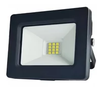 Lampy pozostałe - Naświetlacz LED 10W b.neutralna 4000K 1000lm obudowa CZARNA GERMINA - miniaturka - grafika 1