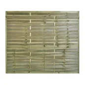 Ogrodzenia - Sobex Płot lamelowy R18 prosty - 180 x 150 cm - miniaturka - grafika 1