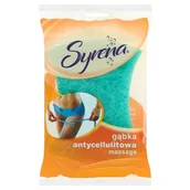 Rękawice i gąbki do kąpieli - Syrena GĄBKA do kąpieli ANTYCELLULITOWA MASSAGE - miniaturka - grafika 1