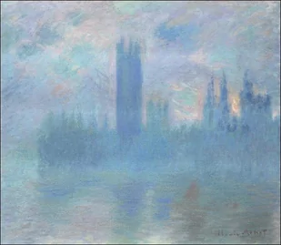 Galeria Plakatu, Plakat, Houses of Parliament, London, Claude Monet, 30x30 cm - Plakaty - miniaturka - grafika 1