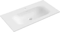 Umywalki - Mexen Vela umywalka wpuszczana w blat 91 x 46,5 cm, biała mat - 25239001 - miniaturka - grafika 1