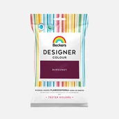 Farby wewnętrzne - Beckers Farba lateksowa Designer Colour TESTER Burgundy 0,05 l - miniaturka - grafika 1