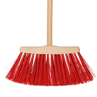 Miotły, szufle, mopy - Szczotka nylonowa ulicówka na gwint 24 cm - miniaturka - grafika 1