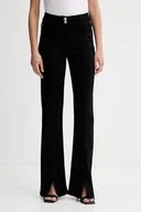 Spodnie damskie - Morgan jeansy damskie high waist POMALA1 - miniaturka - grafika 1