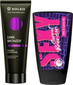 Balsamy i kremy do opalania - Soleo Tan Technology Dark Bronzer + Wild Tan Sexy Carrot Gratis - miniaturka - grafika 1