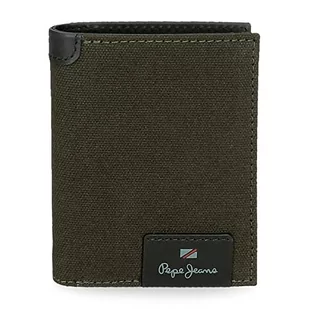 Pepe Jeans Hilltop, Akcesoria Podróżne Portfel Mężczyzny, Zielony (Zielony), Jedyny w swoim rodzaju - Koszulki męskie - miniaturka - grafika 1
