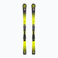 Narty - Narty zjazdowe Völkl Racetiger SC Black+VMotion 10 GW czarno-żółte 122061/6562U1.VA 160 cm - miniaturka - grafika 1