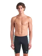 Kąpielówki męskie - Arena Kąpielówki w kolorze czarnym ze wzorem - miniaturka - grafika 1