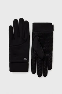Quiksilver Rękawiczki męskie kolor czarny - Rękawiczki - miniaturka - grafika 1