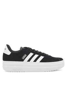 adidas Sneakersy Court Bold J VI IH4777 Czarny - Buty dla dziewczynek - miniaturka - grafika 1