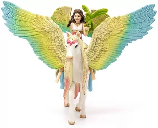 Schleich Bayala Zestaw Wróżka SurahZ migoczącym pegazem SLH70566 - Figurki dla dzieci - miniaturka - grafika 3