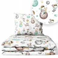 Pościel dla dzieci - POŚCIEL DLA DZIECI 120x160 50x70 WZORY 2-elementy - miniaturka - grafika 1