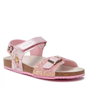 Geox Sandały J Adriel G D J258MD 0NFEW C8010 D Lt Pink - Sandały damskie - miniaturka - grafika 1