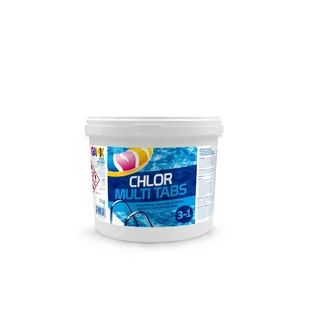 Gamix, Chlor Multi Tabletki 5Kg - Środek Do Multifunkcyjnej Dezynfekcji Wody W Basenie. - Akcesoria do basenów - miniaturka - grafika 1