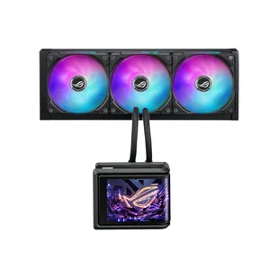 ASUS ROG Ryuo IV SLC 360 ARGB Procesor Chłodnica cieczy all-in-one 12 cm Czarny 90RC0151-B0EAY0 - Chłodzenie wodne - miniaturka - grafika 1
