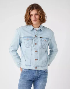 Wrangler Anti Fit Jacket Męska Kurtka Jeansowa Icy Brush Back W4597915A-Xl - Kurtki męskie - miniaturka - grafika 1