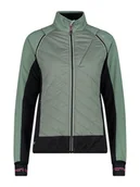 Kurtki i kamizelki sportowe damskie - CMP Kurtka funkcyjna w kolorze oliwkowo-czarnym - miniaturka - grafika 1