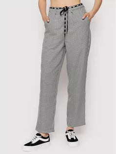 Spodnie damskie - Vans Spodnie materiałowe Well Suited VN0A5JN3 Biały Regular Fit - grafika 1