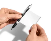 Gadżety dla niej i dla niego - Gadget Master Długopis ściąga CZARNY - miniaturka - grafika 1