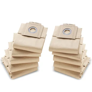 10x Worki papierowe do odkurzaczy KARCHER T 7/1, T 10/1, T 8/1 L, T 9/1 Bp - Worki do odkurzaczy - miniaturka - grafika 1