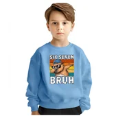 Bluzy dla dziewczynek - BLUZA DZIECIĘCA 67 SIX SEVEN VIRAL CAPYBARA 146-152 DLA CHŁOPCA DZIEWCZYNKI - miniaturka - grafika 1
