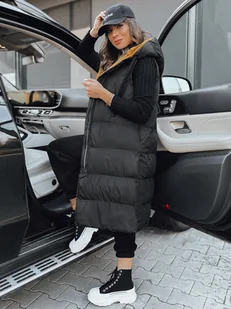 Kamizelka damska NEEKO czarna Dstreet TY4042-L - Kamizelki damskie - miniaturka - grafika 1