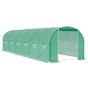 Szklarnie ogrodowe - Leziter Namiot foliowy 200x300x600 cm stelaż + folia - miniaturka - grafika 1