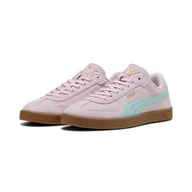 Półbuty damskie - Damskie Sneakersy PUMA PUMA CLUB II ERA SUEDE 40071706 – Różowy - miniaturka - grafika 1