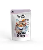 Sucha karma dla kotów - Tuf Tuf Kot saszetka dla kota z kurzymi sercami 100g - miniaturka - grafika 1