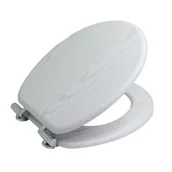 Deski sedesowe - Deska wolnoopadająca MDF MULTI biała - miniaturka - grafika 1