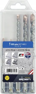 Alpen Wiertło SDS+ F4 MB5 5-6x110/6-8-10 x160 - Wiertła - miniaturka - grafika 1