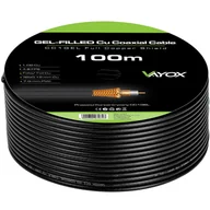 Kable - Przewód koncentryczny 1.02 Cu + 32x0.12mm Cu CC1-100GEL czarny Vayox 100m - miniaturka - grafika 1