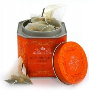 H&s Herbata Hot Cinnamon Spice jedwabne piramidy, 30 szt.