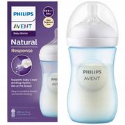 Butelki dla niemowląt - Butelka Philips Avent Natural Niebieska 1 M+ - miniaturka - grafika 1
