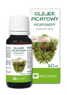 Alter Medica JAN SZUPINA Olejek pichtowy 20 ml 8121502 - Przeziębienie i grypa - miniaturka - grafika 1