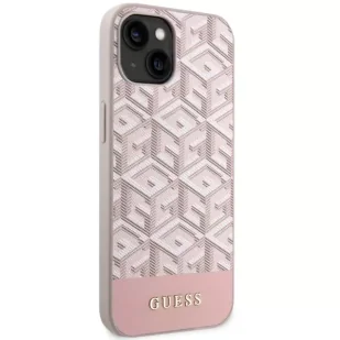 Etui Guess GUHMP14MHGCFSEP do iPhone 14 Plus 6,7" hard case GCube Stripes MagSafe - Etui i futerały do telefonów - miniaturka - grafika 5
